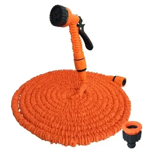 Mangueira Flexível Para Jardim Xiongzhi 30 Metros Laranja E-BI