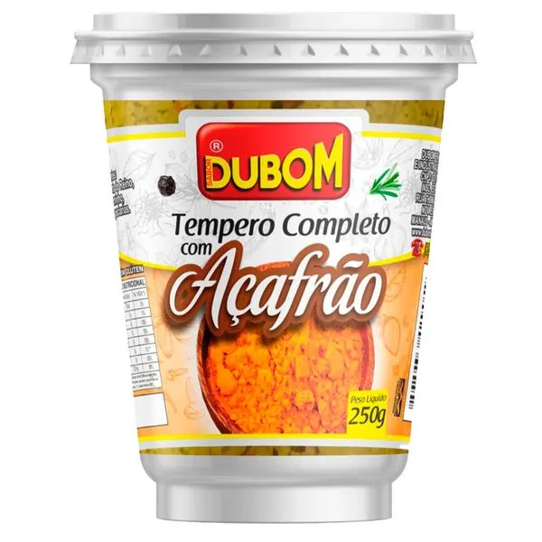 Tempero Completo Dubom Açafrão 250g