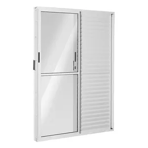 Porta Balcão de Alumínio 210x150 Branco Ecosul Esquadrisul
