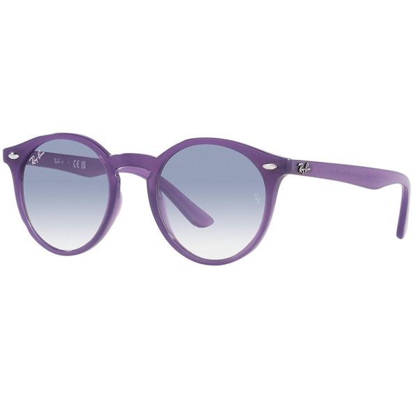 Óculos de sol Rayban Junior, modelo RJ9064S, cor Violeta Opalino, tamanho 44