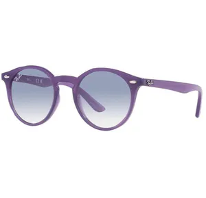 Óculos de sol Rayban Junior, modelo RJ9064S, cor Violeta Opalino, tamanho 44