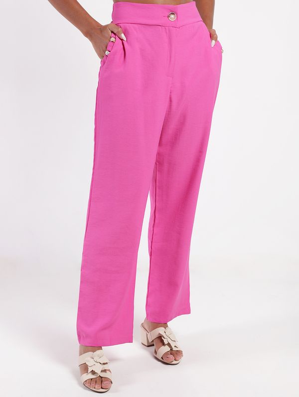 Calça Reta Feminina PINK GG