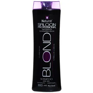 Shampoo Naturrê Saloon Blond Matizador 300ml