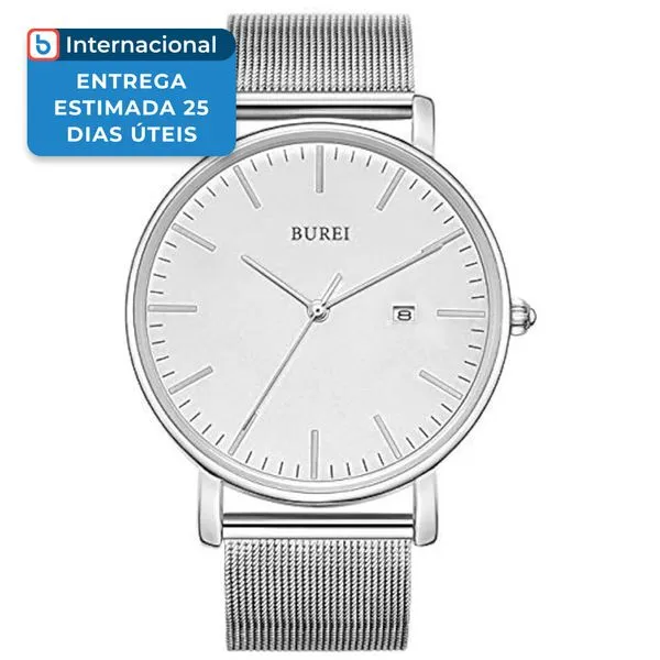 Relógio Masculino Burei Prata 19003P51AY1 A-MBI