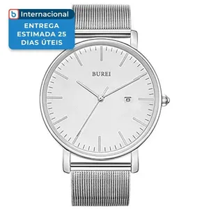 Relógio Masculino Burei Prata 19003P51AY1 A-MBI