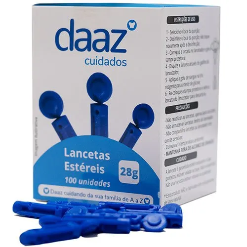 Glicoo Daaz Lancetas 100 Unidades