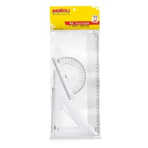 Kit Escolar Primeiro Grau New Line Cristal - Waleu