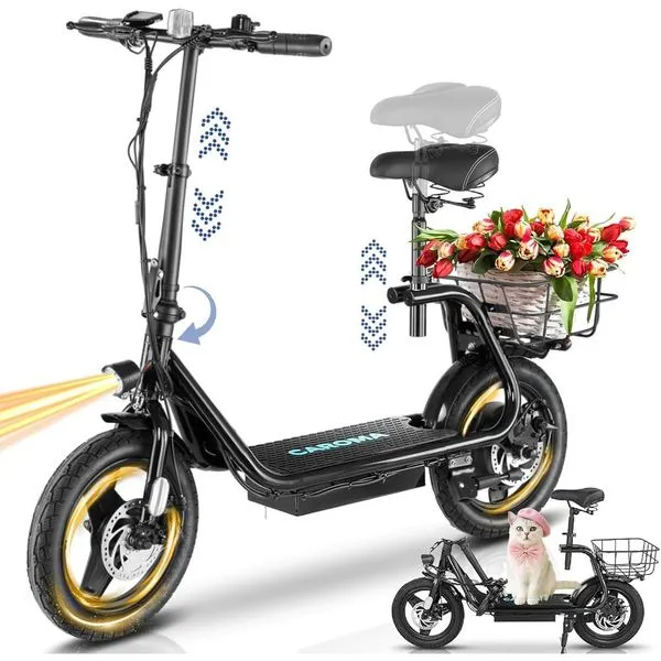 Patinete Elétrico Caroma Peak 1200W A-BI