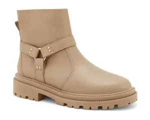Bota Coturno Feminina Caqui Ramarim 2462102-1 34