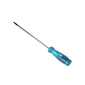 Chave de Fenda Eixo CRV Ponta s/ Orifício T6x75x3mm Transparente Novipro