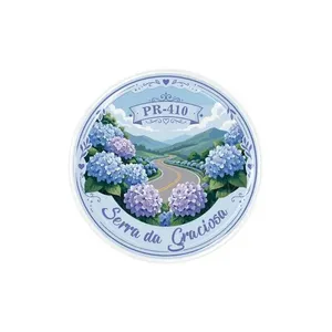 Adesivo Decorativo Serra da Graciosa PR 410 Resinado 3D em PVC Autocolante Azul Adesivo Decorativo Serra da Graciosa PR 410 Resinado 3D Azul