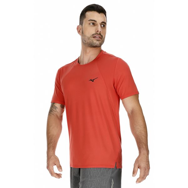 Camiseta de Treino Masculina Mizuno High P Vermelho