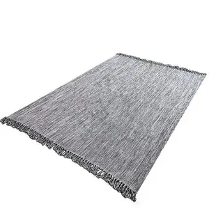 Tapete Grande p/Sala/Quarto Retangular 2,00 X 1,50 Cinza