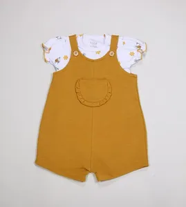 Jardineira/Blusa Caramelo - 251410 Marrom - 3