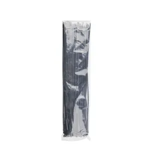 Abraçadeira de Nylon 40CM X 4,8MM com 50 Unidades para Organização de Cabos Resistente Preta Startools Abraçadeira de Nylon 40CM X 4,8MM com 50 Unidades Resistente Preta Startools