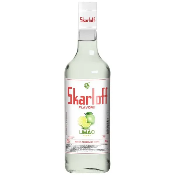 Vodka Skarloff Flavors Limão 965ml