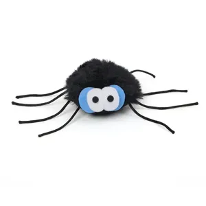 Brinquedo Pelúcia Aranha com Vibração Savana Único