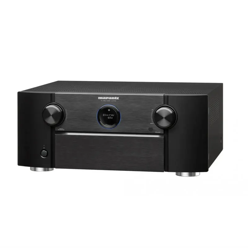 220v Marantz AV7706 Pré Amplificador 11.2 CH 8K Multicanal Dolby Atmos, DTS: X Preto -220v