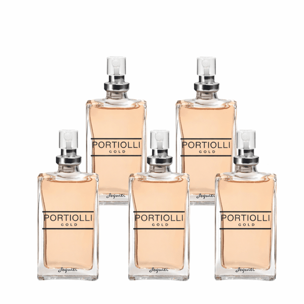 Kit Portiolli Gold Desodorante Colônia Masculina Jequiti, 5 x 25 ml 5 x 25 ml