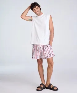 short reto masculino sardinhas off white GG