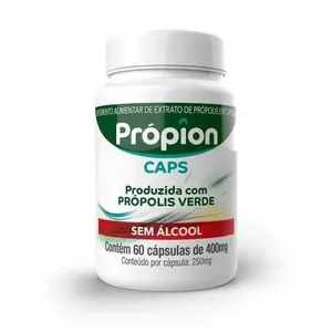 Extrato De Própolis Baldoni Própion 400mg 60 Cápsulas