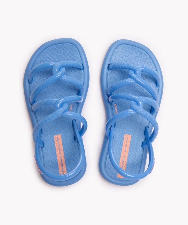sandália infantil trançada meu sol ipanema azul 30