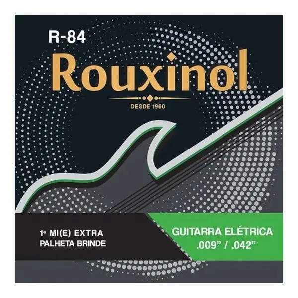 Encordoamento NIG Rouxinol Para Guitarra 009 E 042 R84 (MP)