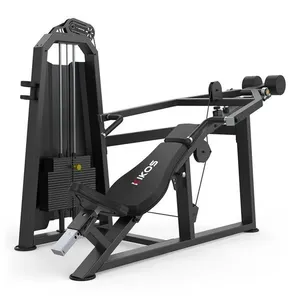 Supino Inclinado Titanium Tts12 Preto para Treino de Força com Estrutura Reforçada Kikos Supino Inclinado Titanium Tts12 Preto para Academia com Estofamento de Alta Densidade Kikos