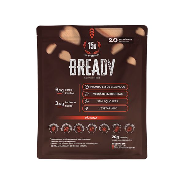 Bready Páprica 2.0 Bready 20g