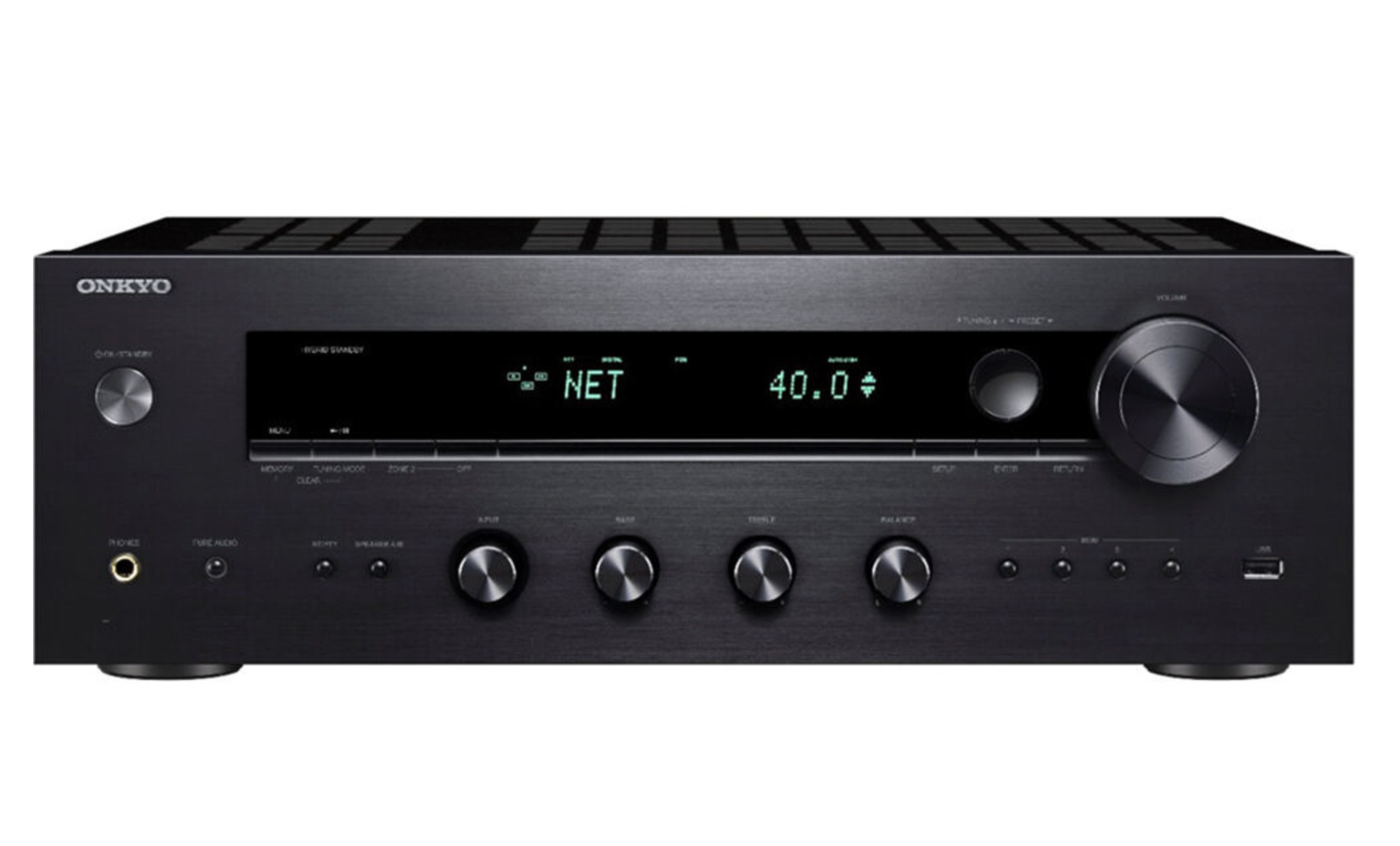 Onkyo TX-8470 Receiver Estéreo 2 Canais - Potente, Versátil e com Suporte a 8K -120v