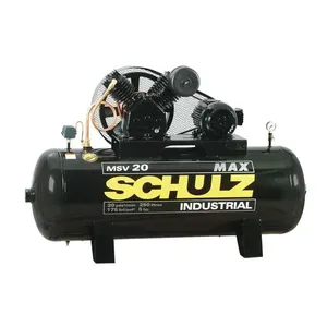 Compressor de ar MCSV 20/250 L MAX 5,0 cv trifásico 220V~/380V~ - SCHULZ