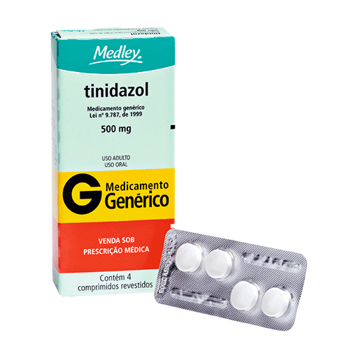 TINIDAZOL 500MG 4 CPRS - MED(G)