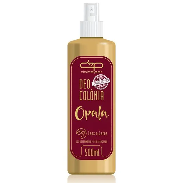 Deo Colônia Para Cães E Gatos Solution Dolce Pet Opala 500ml (MP)