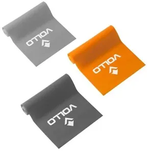 Conjunto de Elásticos para Exercícios Loop Band Vollo para Reabilitação e Fortalecimento com Tecido Amigável Cinza Vollo Conjunto de Elásticos para Exercícios Loop Band Vollo para Reabilitação e Fortalecimento Cinza Vollo