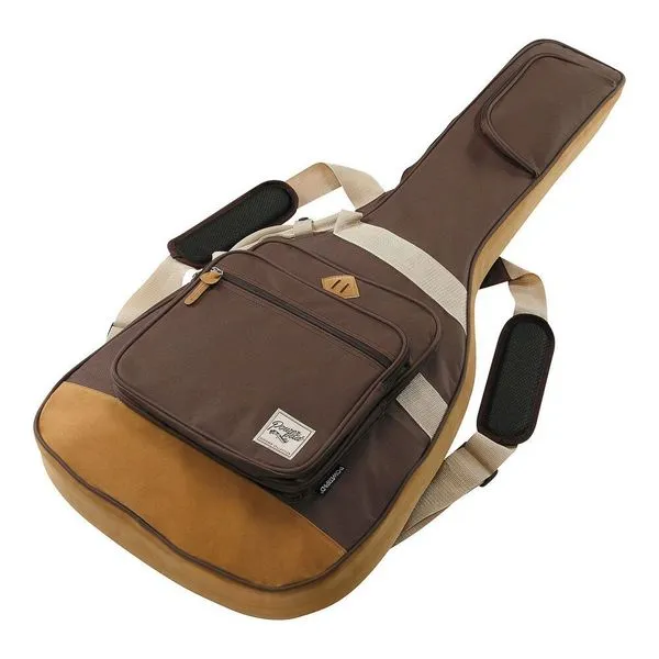Bag para Guitarra IGB541-BR Powerpad com Revestimento Acolchoado e 4 Compartimentos Marrom Ibanez Bag para Guitarra IGB541-BR Powerpad Acolchoado 4 Compartimentos Marrom Ibanez
