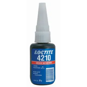 Adesivo instantâneo cianoacrilato 4210 líquido preto 20 g - LOCTITE