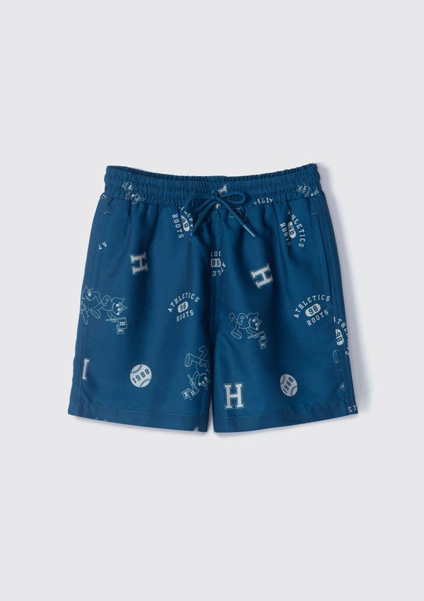 Shorts Infantil Menino Estampado - Azul 014
