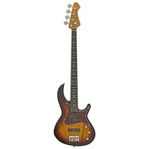 Contrabaixo Pro II 313-MK2 Detroit 4 Cordas com Corpo em Ash e Captadores Alnico-5 Open-pore Sunburst Aria Guitars Contrabaixo Pro II 313-MK2 Detroit 4 Cordas com Corpo em Ash Open-pore Sunburst Aria Guitars