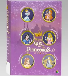 Meu Box de Princesas com 6 Livros Box com 6 unidades