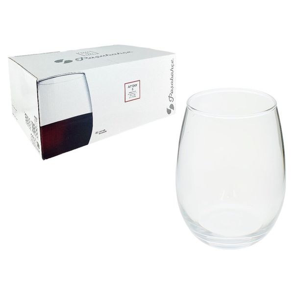 Conjunto de Copo 6 Peças Pasabahce Âmbar 748-420725 Y-BI