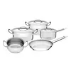 Jogo de Panelas Tramontina Professional Aço Inox Fundo Triplo 5 Peças