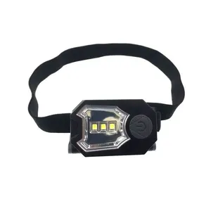 Lanterna de Cabeça Tida com 20 LÚMENS e 2 Modos de Iluminação Ajuste Angular 135 graus Preto NTK Lanterna de Cabeça Tida 20 LÚMENS com Ajuste Angular 135° e 2 Modos Preto NTK