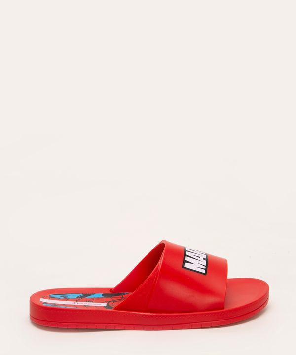 chinelo infantil marvel homem aranha ipanema vermelho 23-24