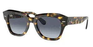 Óculos de sol Ray Ban, modelo 0RB2186, cor Havana amarelo, tamanho 52
