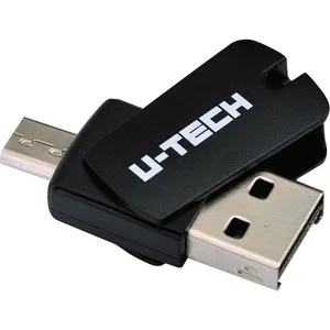 Pen Drive 3 em 1 8GB com Cartão Micro SD U-Tech