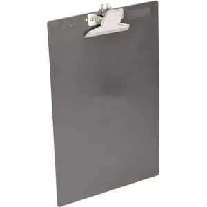 Prancheta Plástica Carbrink 5022 Ofício com Prendedor de Metal 340x220MM Preta Prancheta Plástica Carbrink 5022 Ofício Prendedor Metal Preta