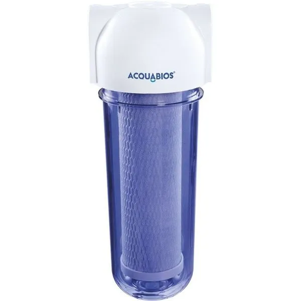 Filtro Acqua Pou 9.3-4 Transparente Refil PP Para Maquina Lavar 1000-0038 ACQUABIOS