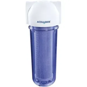 Filtro Acqua Pou 9.3-4 Transparente Refil PP Para Maquina Lavar 1000-0038 ACQUABIOS
