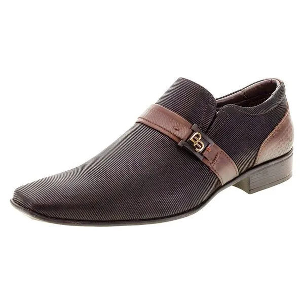 Sapato Masculino Social Mandara Jota Pe - 78717 MARINHO 40