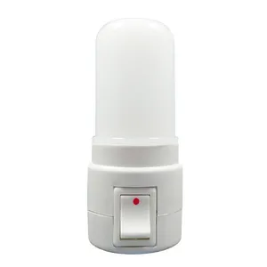 Luminária Luz Noturna LED Bivolt DNI Luminaria Noturna Led Branco Liga/Desliga Dni